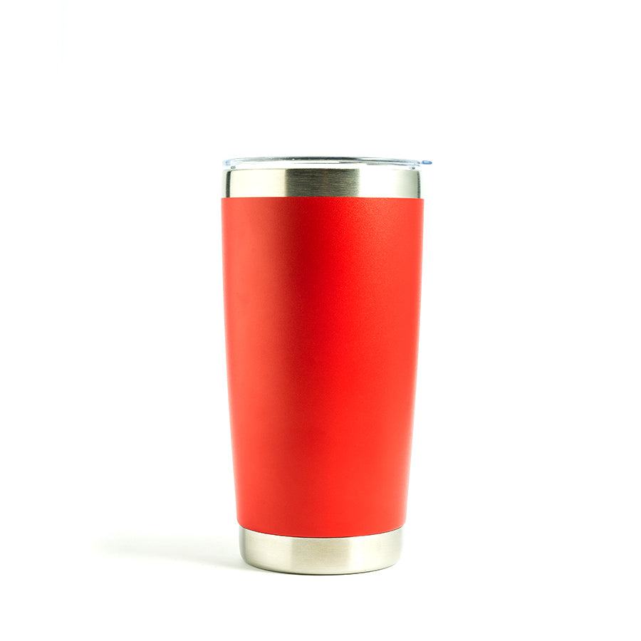Red Satin Finish Tumbler with Handle USD Mom – USD Charlie's Store