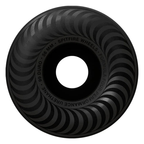 Spitfire F4 Classic Black Wheels 56mm (99D)