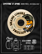 Spitfire X April F4 "Shane O'Neill" Classic White 52mm (99a)