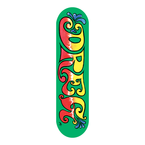 Dreg 10 Artist Collaboration Anniversary Series Skateboard Deck Dan Sudsakorn 8.0