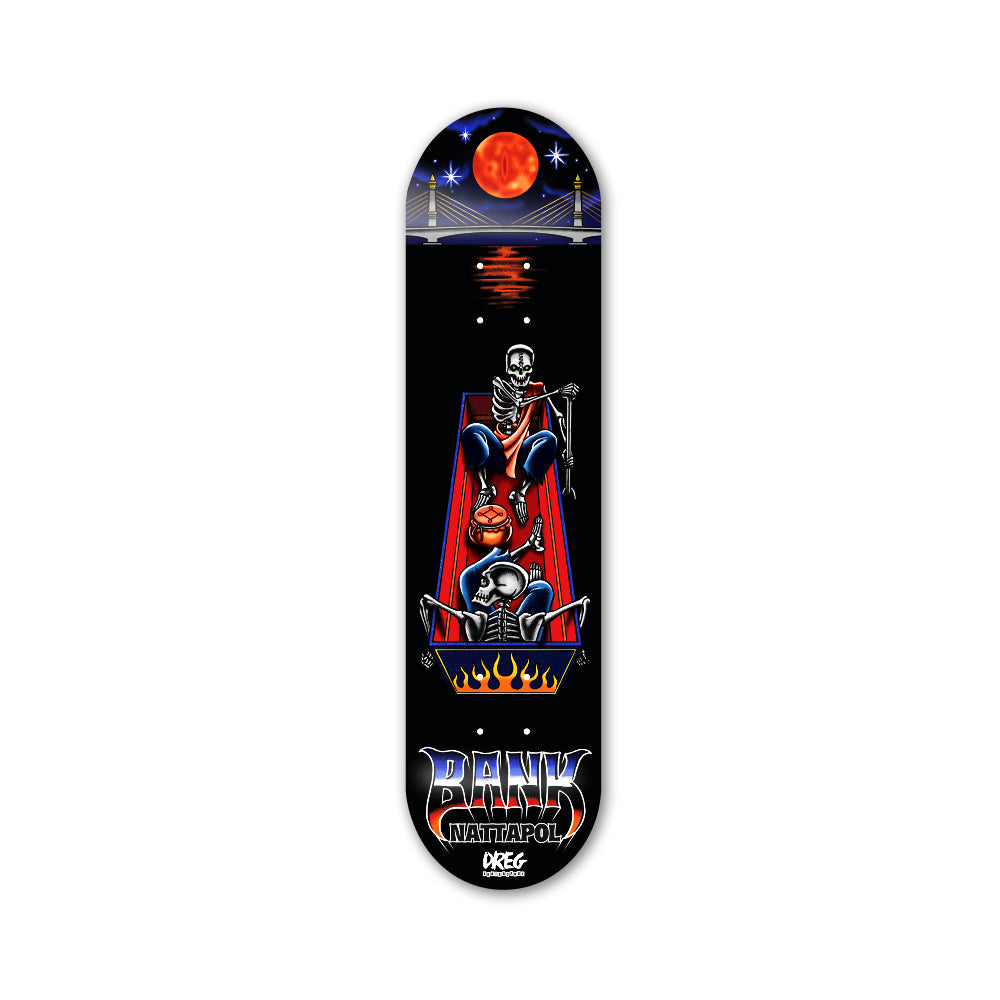 Dreg Bank Ghost Boat Pro Model Deck 8.0