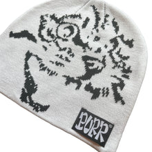 Purr Cat Beanie White