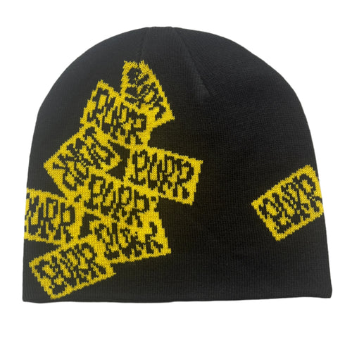 Purr Logo Beanie Black