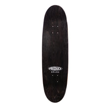 Preduce Warp Logo Egg Skateboard Deck Black 8.75