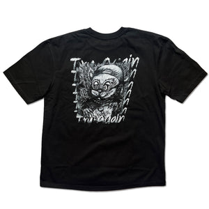 PUG "Try Again" T-Shirt Black