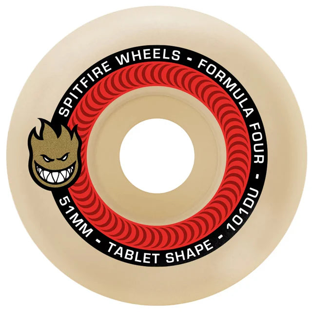 Spitfire Tablets Natural Skateboard Wheel 54mm (101)