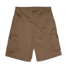 Tightland Stretch Canvas Work Short Khaki Brown