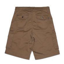 Tightland Stretch Canvas Work Short Khaki Brown