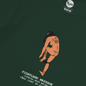Tightland T-Shirt "Happy Ending" Dark Green