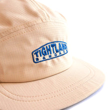 Tightland Tech-Dry "Camper Logo" 5 Panels Cap Cream/Alpine Blue